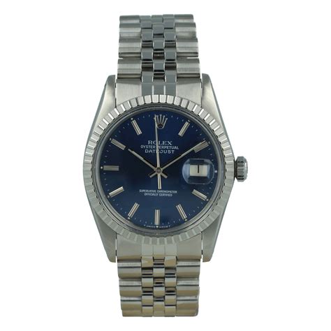 rolex datejust 16030 thickness|Rolex 16030 blue dial.